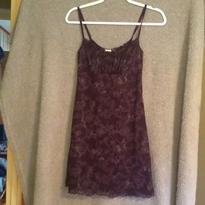 BYER TOO! Spaghetti Strap Purple Sundress